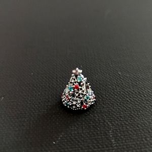 Authentic Sterling Silver Pandora charm Christmas tree